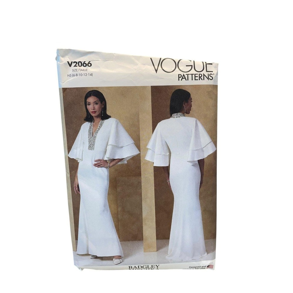 Vogue Patterns V2066 Misses' Mermaid‎ Dress Size 6-14 Modern Design